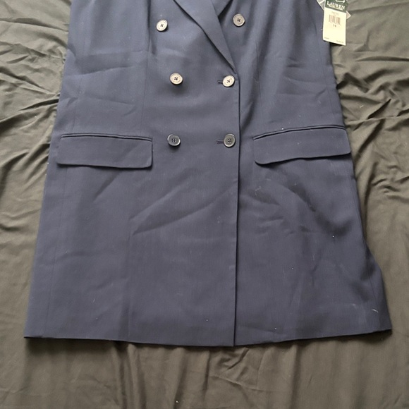 Polo Ralph Lauren Navy Double-Breasted Vest - Picture 6 of 10